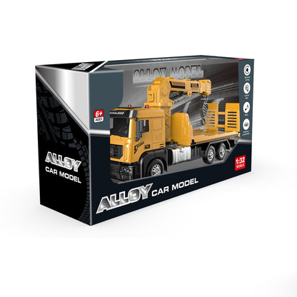 Camion grue pour voiture jaune - sliderrs