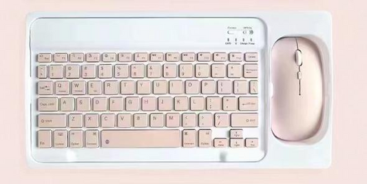 Clavier sans fil ultra mince et silencieux avec souris - sliderrs